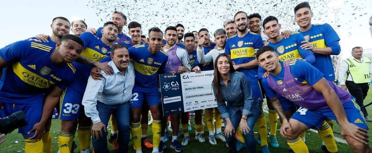 Boca venció a Ferro y vivió una fiesta en La Rioja pero dos de sus jugadores podrían irse del club en este mercado. Foto: Boca Juniors