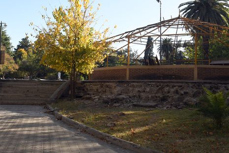 La histórica Calesita del Parque ya no esta en su clásico espacio y comenzó la remodelación. La histórica Calesita del Parque ya no esta en su clásico espacio y comenzó la remodelación.