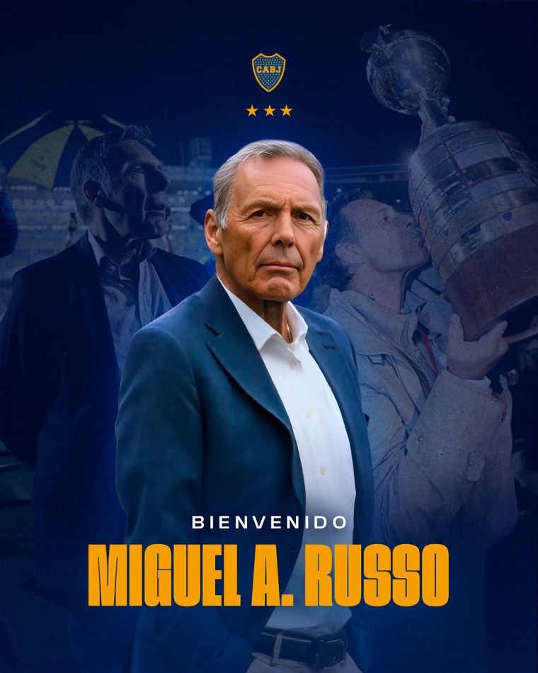 Miguel Ángel Russo fue presentado como nuevo DT de Boca Miguel Ángel Russo fue presentado como nuevo DT de Boca
