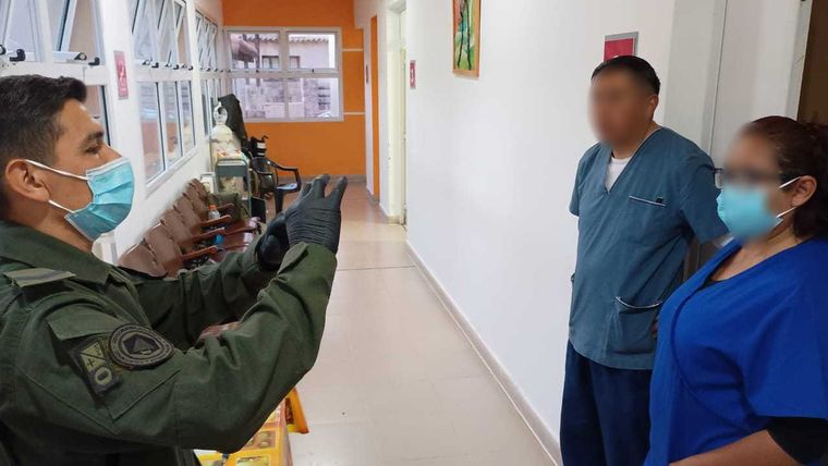 Seis personas de nacionalidad boliviana fueron detenidas transportando capsulas con estupefacientes en sus estómagos. Foto: Gendarmería Nacional