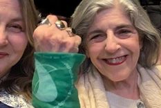 Valentina Fernández de Rosa y Cristina Banegas