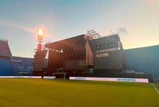 El comunicado de la LPF por el insólito escenario de la cancha de Vélez. Foto: Sportscenter El comunicado de la LPF por el insólito escenario de la cancha de Vélez. Foto: Sportscenter