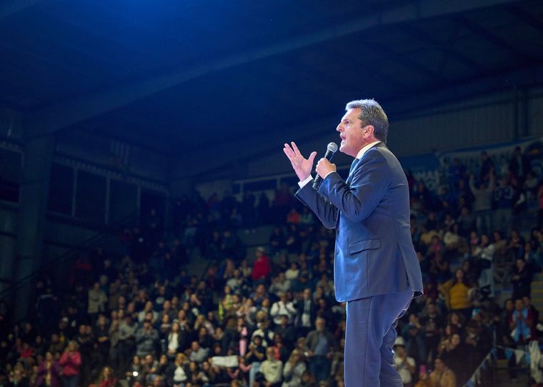 Candidato. Sergio Massa. Foto: Telam