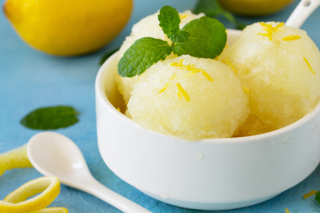 Receta de sorbete de limón súper refrescante y fácil Receta de sorbete de limón súper refrescante y fácil