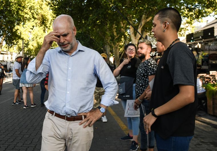 Desde el PRO cruzaron a Horacio Rodríguez Larreta Foto: Juan Ignacio Blanco/MDZ