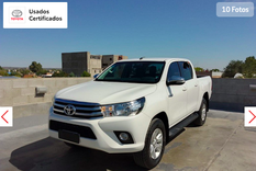 el usado del dia: hilux srv 4x2 modelo 2016 certificada por toyota