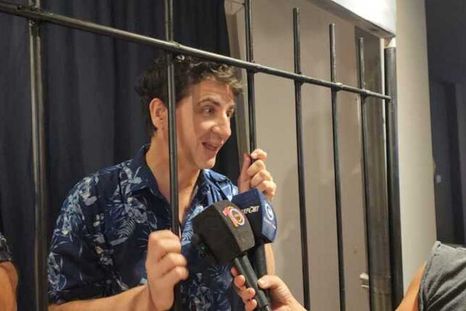 El Oficial Gordillo, el personaje creado por el humorista tucumano Miguel Martín, encabeza por tercera semana consecutiva lo rankings de mayor cantidad de espectadores en Villa Carlos Paz. Foto: Gabriela Yalangozian / MDZ