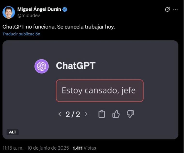 Usuarios usaron su creatividad para reírse de la caída. Foto: X Usuarios usaron su creatividad para reírse de la caída. Foto: X