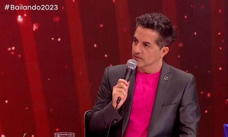Ángel de Brito se quejó por las coreografías del Bailando 2023 El jurado confesó estar harto de la propuesta heterosexual de siempre Foto: Captura de TV