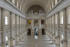 Una de las opciones que se manejan para realizar el Pacto de Mayo es el Salón de los Pasos Perdidos del edificio de Tribunales I de Córdoba, por su fuerte carga simbólica. Foto: Justicia Córdoba