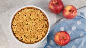 Crumble de manzanas Una receta simple y deliciosa de crumble de manzanas para hacer en minutos. Foto: Shutterstock
