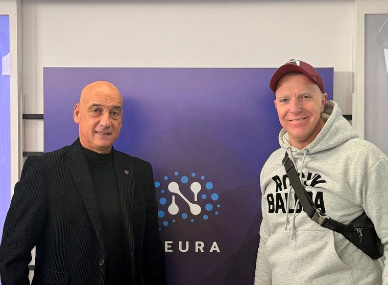 Marcelo London y Alejandro Fantino. Marcelo London y Alejandro Fantino. 