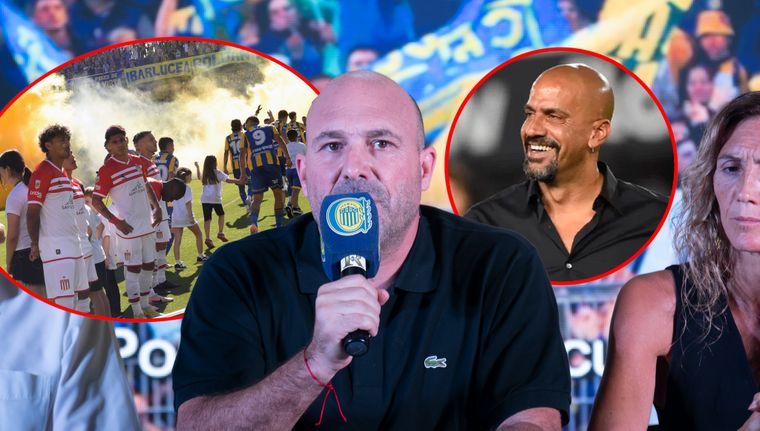 Gonzalo Belloso, presidente de Rosario Central, apuntó contra Estudiantes y Verón.