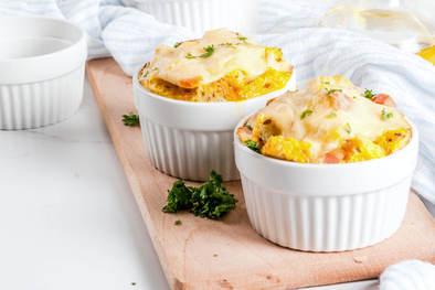 MDZol | Cómo hacer soufflé de espinaca con queso paso a paso