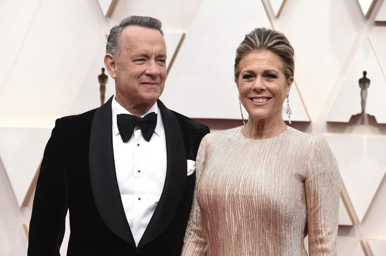 Tom Hanks y Rita Wilson