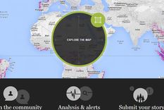 el mapa de la deforestacion sojera, en tiempo real