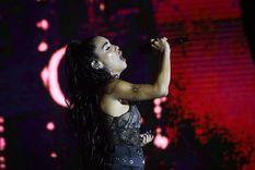 Lali se pronunció sobre el escenario del Cosquín Rock Foto: Télam