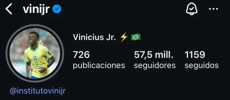 Vinicius cambió la foto de perfil de su Instagram tras los silbidos en el Bernabéu. Vinicius cambió la foto de perfil de su Instagram tras los silbidos en el Bernabéu.