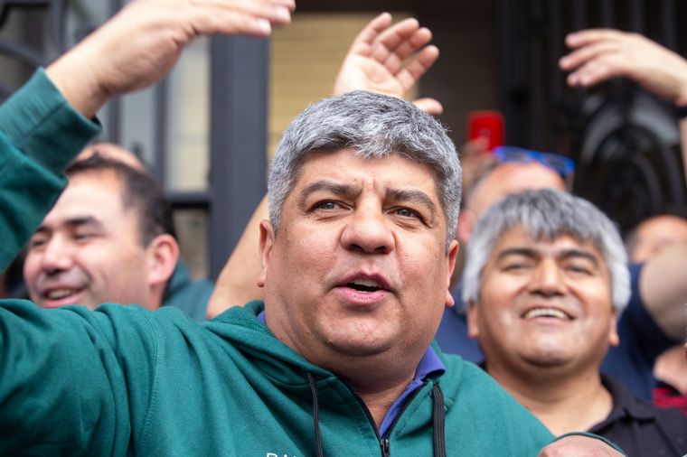 Pablo Moyano sigue advirtiendo al Gobierno con la posibilidad de un nuevo paro general Foto: NA