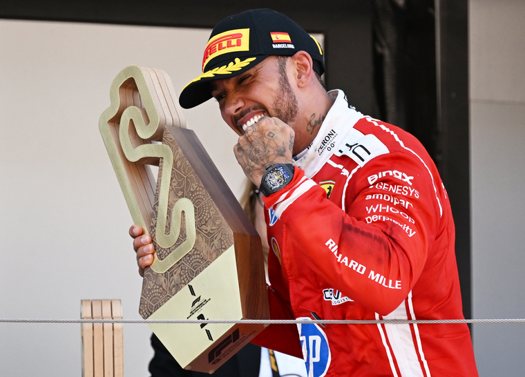 Lewis Hamilton ganó un histórico GP de Barcelona. Lewis Hamilton ganó un histórico GP de Barcelona.