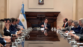 El miércoles, los gobernadores tendrán una reunión con Nicolás Posse y Guillermo Francos Foto: Presidencia