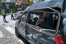 Aparatoso accidente en Martínez de Rosa y Emilio Civit de Ciudad Foto: Walter Moreno / MDZ. Foto realizada con Moto G72