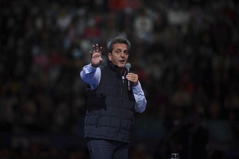 Sergio Massa llega a la provincia este martes Foto: Télam