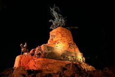 El cerro de la Gloria, una de las atracciones del Parque San Martín Foto: Gobierno de Mendoza