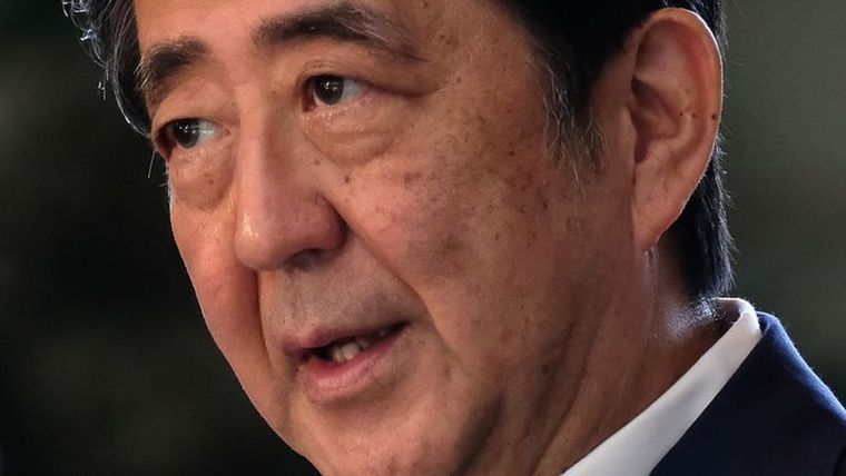 El ex primer ministro de Japón Shinzo Abe. Foto: GETTY IMAGES