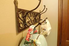 Percheros para hacer en  casa. Foto: Gentileza