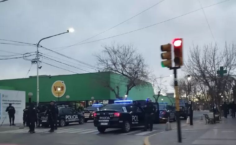 Tunuyán vivió momentos de tensión durante el fin de semana.
