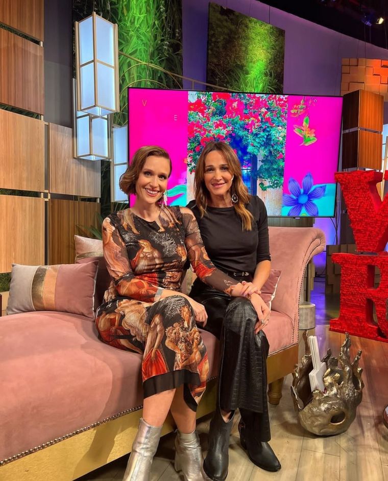 Brenda Gandini estuvo en el diván de Verónica Lozano este jueves. Foto: Instagram Cortaxlozanofan.