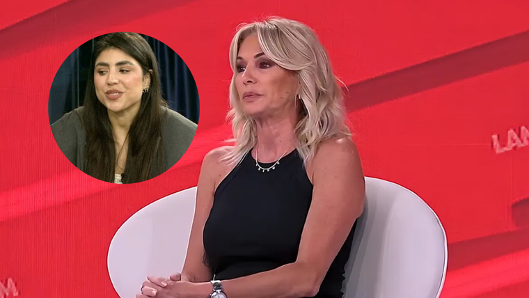 La conductora fue contundente contra la creadora de contenido.