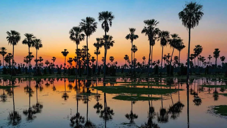Este magnífico lugar está ubicado en el norte argentino, puntualmente en la provincia de Formosa.