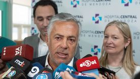 El gobernador Alfredo Cornejo. El gobernador Alfredo Cornejo.