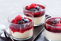 Panna cotta Una receta clásica de Italia para hacer en minutos. Foto: Shutterstock