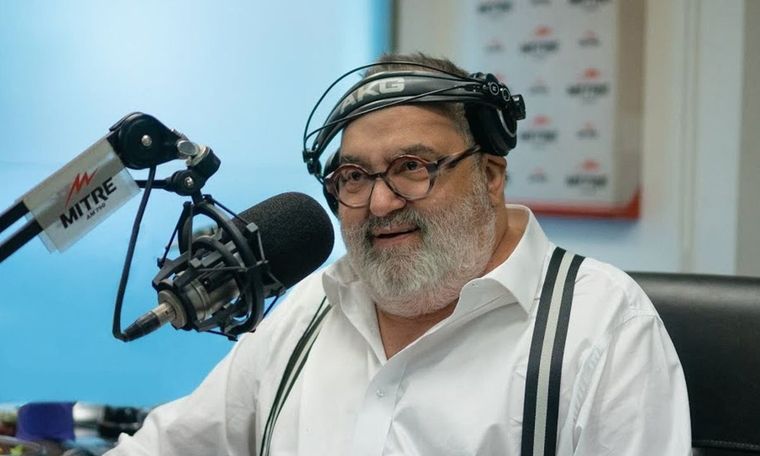Jorge Lanata volvió a su programa de radio.
