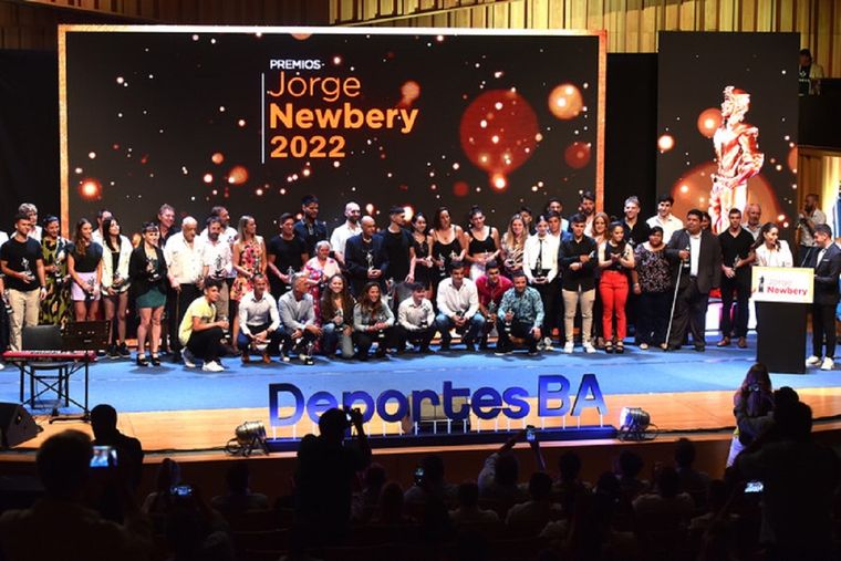 La celebración de los Premios Jorge Newbery condecora a los principales deportistas metropolitanos Foto: GCBA