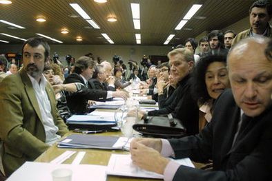 MDZol | Diputados durante el plenario de las comisiones de Agricultura y Presupuesto y Hacienda. Foto: NA