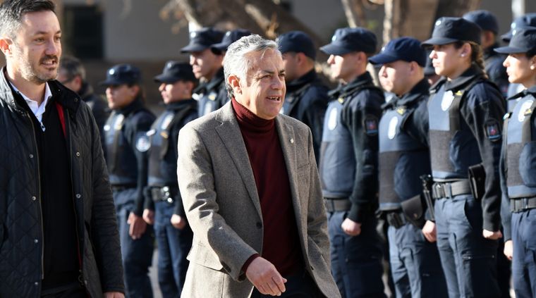 El sheriff y el alguacil, los protagonistas de la nueva era en Cambia Mendoza. Foto: ALF PONCE MERCADO / MDZ