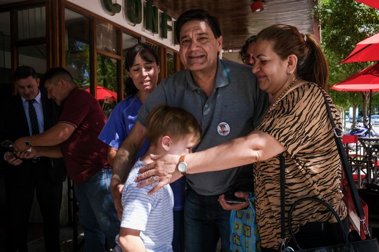 Silvio y Graciela han recibido el apoyo de todo un país. Foto: Télam