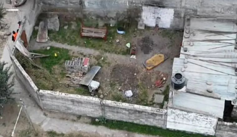 Casa del presunto asesino serial