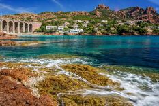 El pueblo de Anthéor, en la costa de Saint-Raphaël, es uno de los destinos de la lista Foto: Locationscout.net