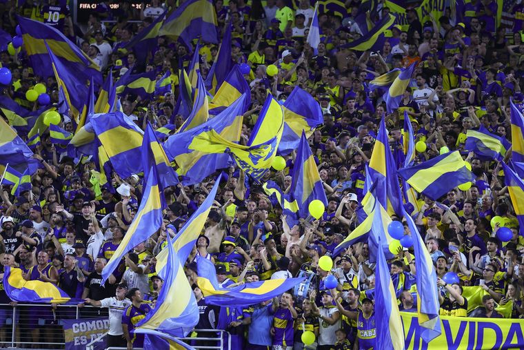 Boca volvió a copar el Hard Rock Stadium ante el Bayern Múnich.