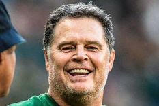 Rassie Erasmus, DT de Sudáfrica. Foto: Instagram @bokrugby