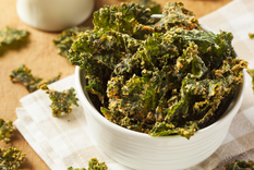 Chips de kale caseros al horno: snack sano en 15 minutos Foto: Shutterstock