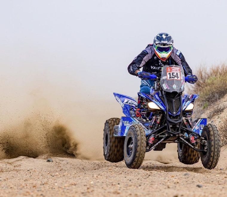 Francisco Moreno recortó distancias. Foto: Instagram