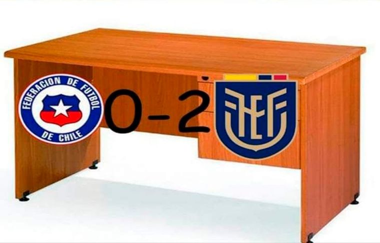 Estallaron los memes en redes sociales luego del nuevo fallo de la FIFA en contra del pedido de Chile, que pedía la descalificación de Ecuador.