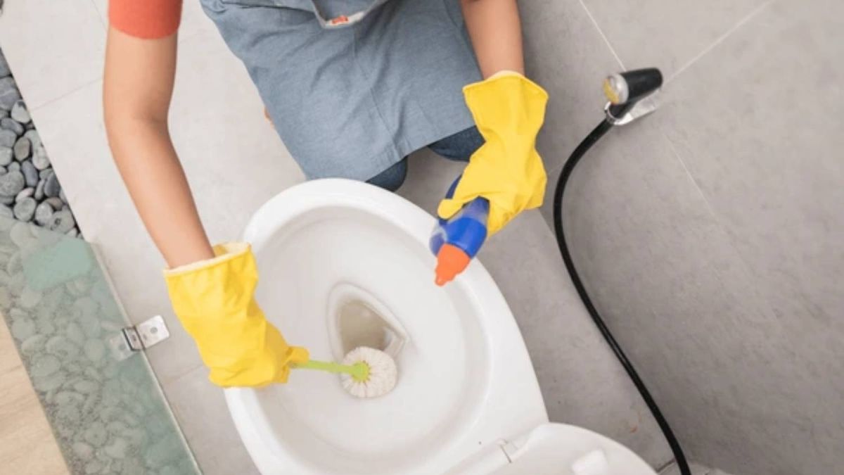El error que estás cometiendo en la limpieza del baño que puede tapar las cañerías, según los plomeros