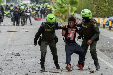 Human Rights Watch denunció el uso excesivo de la fuerza durante las protestas. Foto: GETTY IMAGES